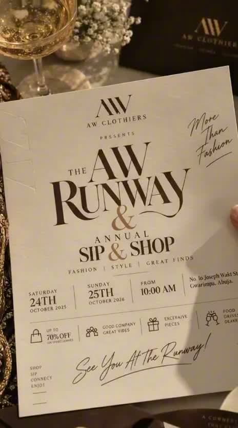 A glimpse of the official AW Runway invitation film